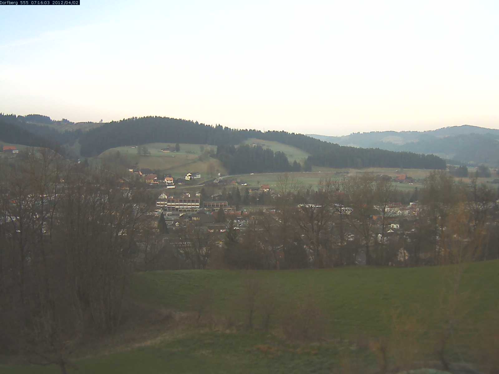 Webcam-Bild: Aussicht vom Dorfberg in Langnau 20120402-071600