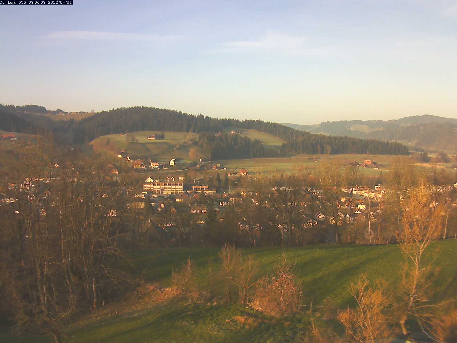 Webcam-Bild: Aussicht vom Dorfberg in Langnau 20120402-080600