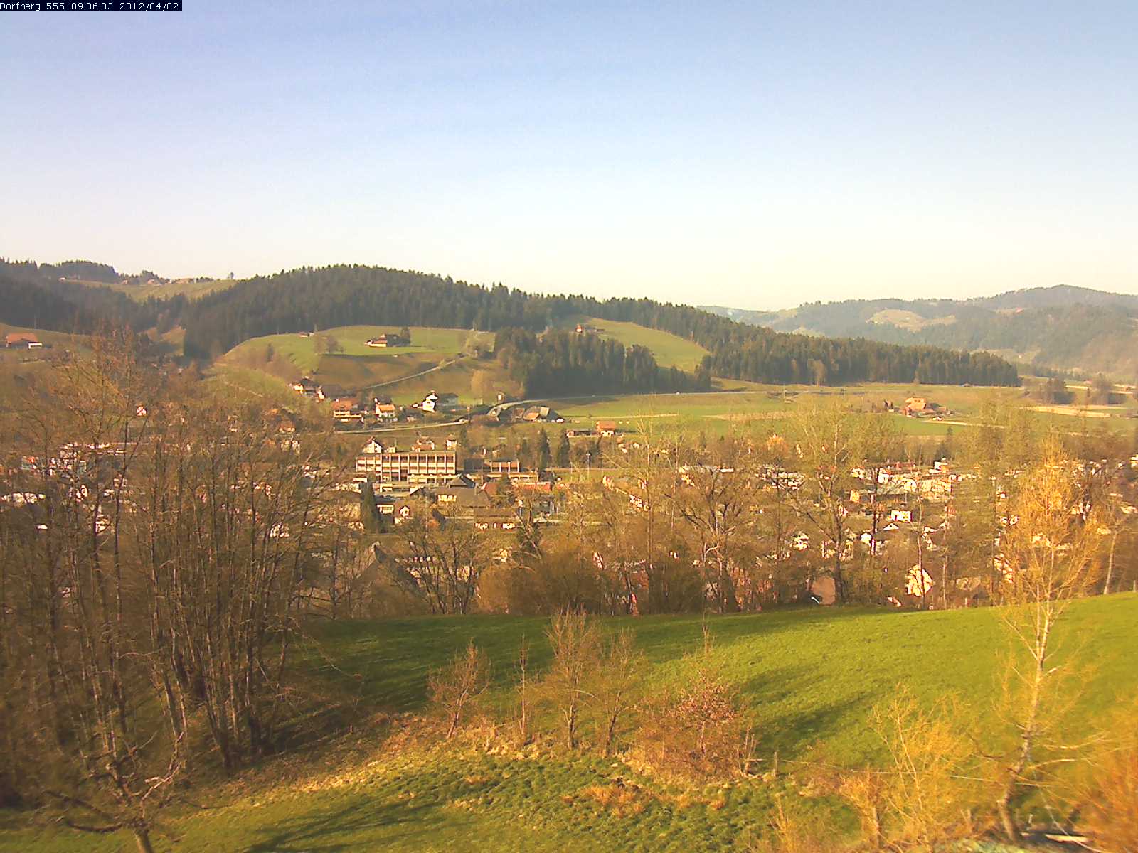 Webcam-Bild: Aussicht vom Dorfberg in Langnau 20120402-090600