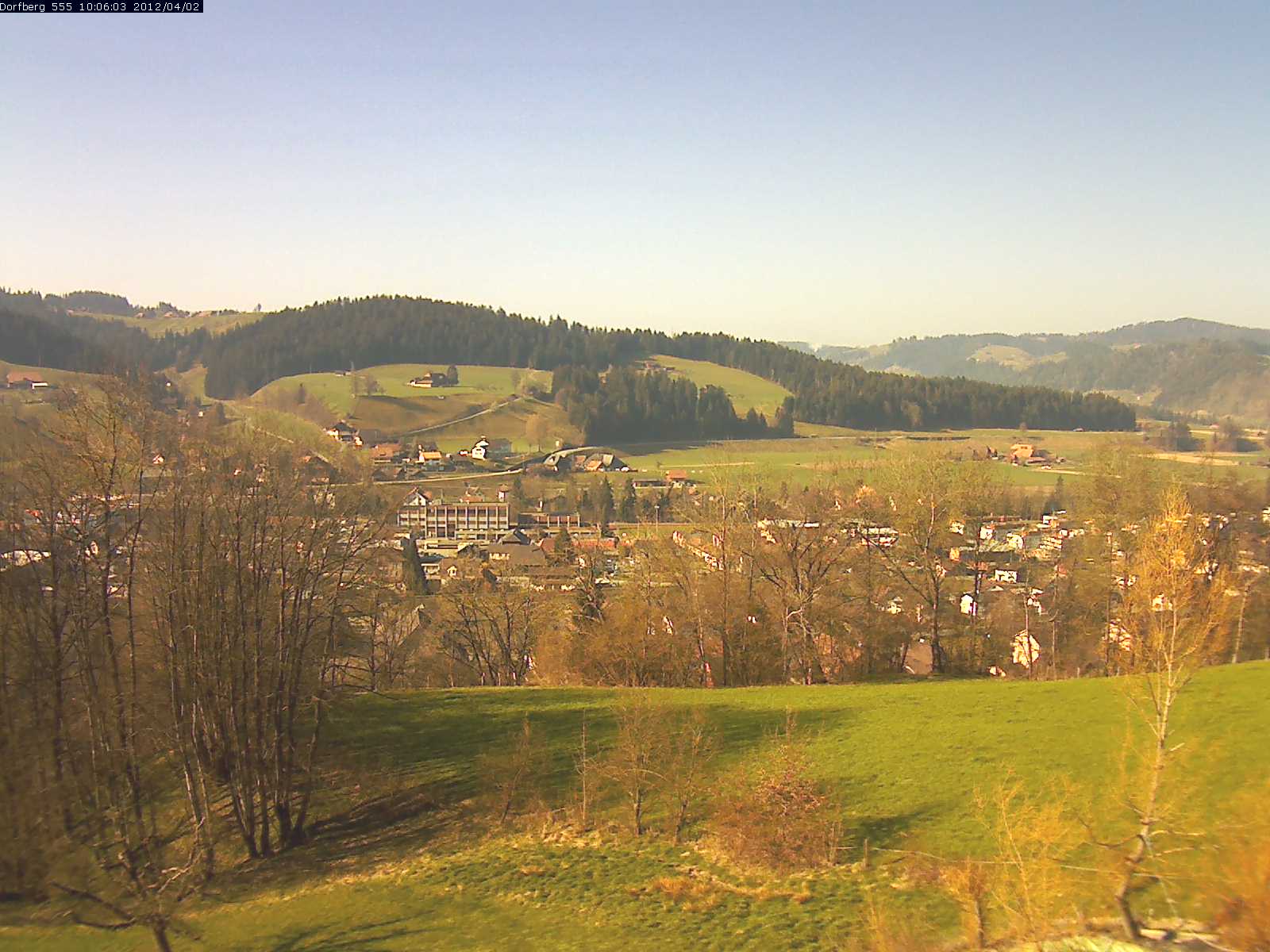 Webcam-Bild: Aussicht vom Dorfberg in Langnau 20120402-100600