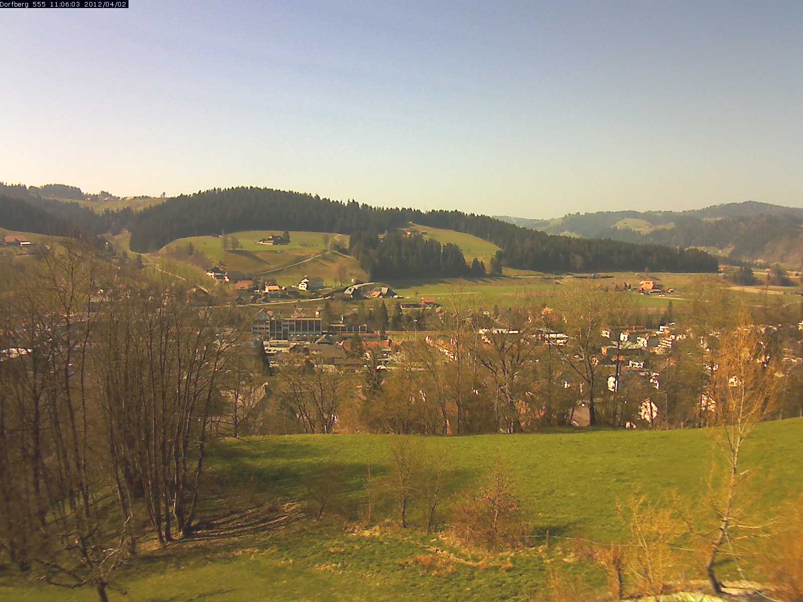 Webcam-Bild: Aussicht vom Dorfberg in Langnau 20120402-110600