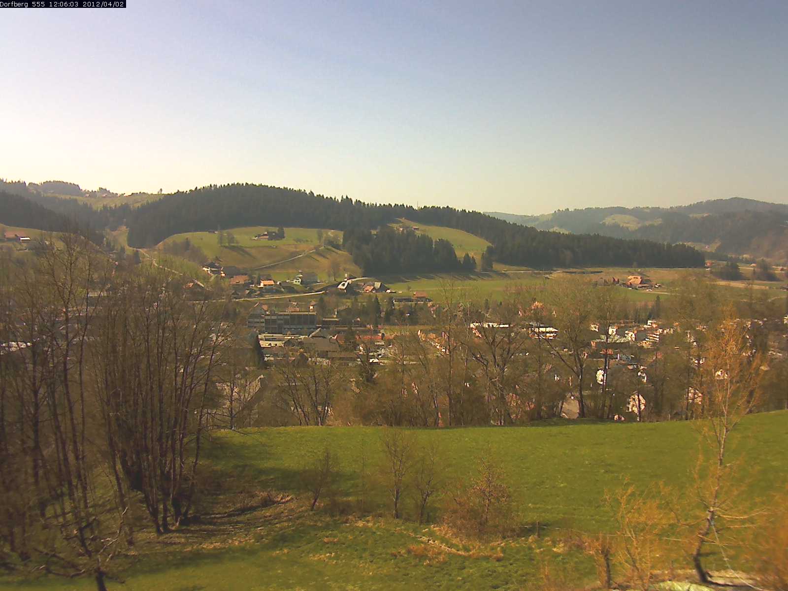 Webcam-Bild: Aussicht vom Dorfberg in Langnau 20120402-120600