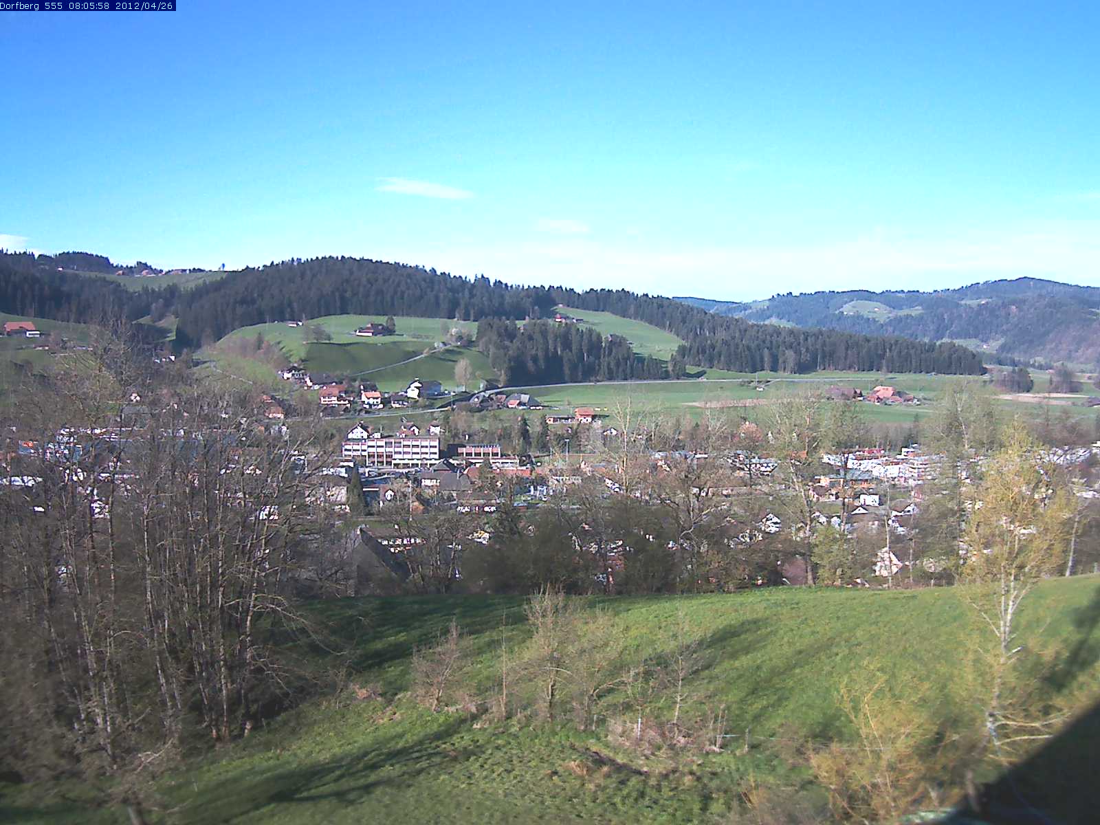 Webcam-Bild: Aussicht vom Dorfberg in Langnau 20120426-080600