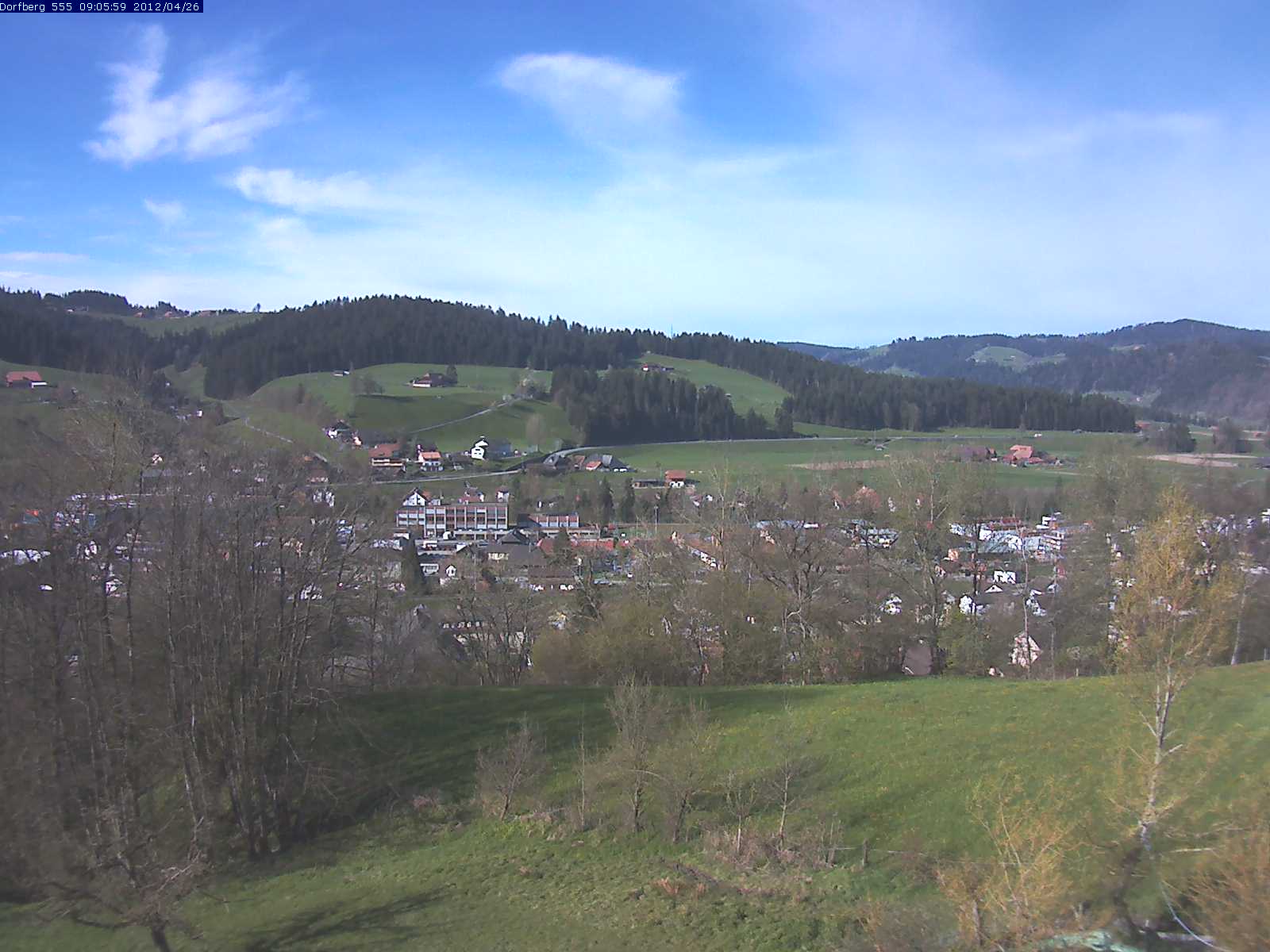 Webcam-Bild: Aussicht vom Dorfberg in Langnau 20120426-090600