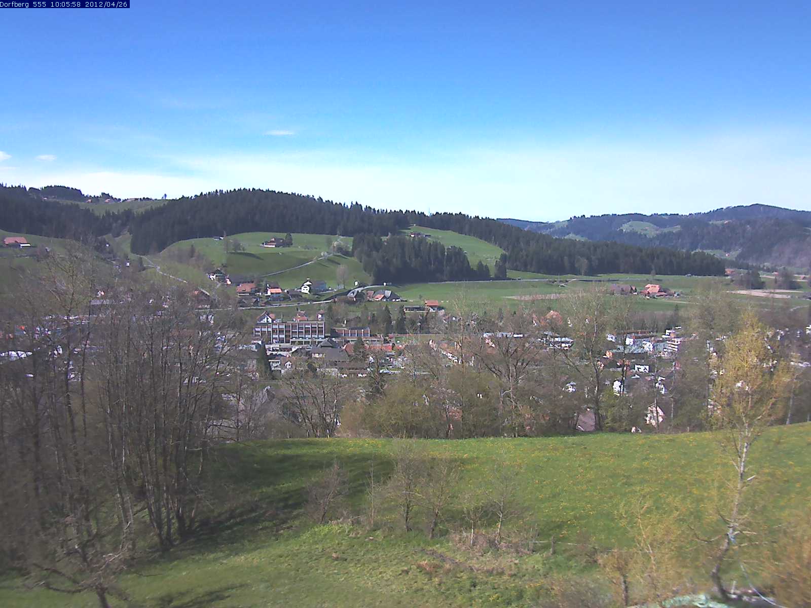 Webcam-Bild: Aussicht vom Dorfberg in Langnau 20120426-100600