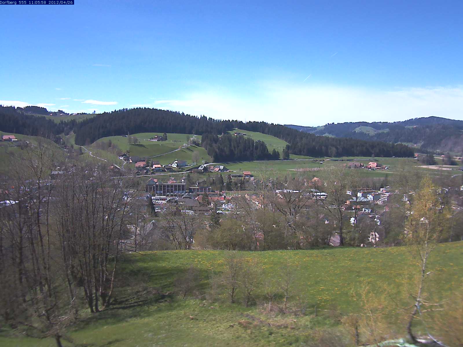 Webcam-Bild: Aussicht vom Dorfberg in Langnau 20120426-110600