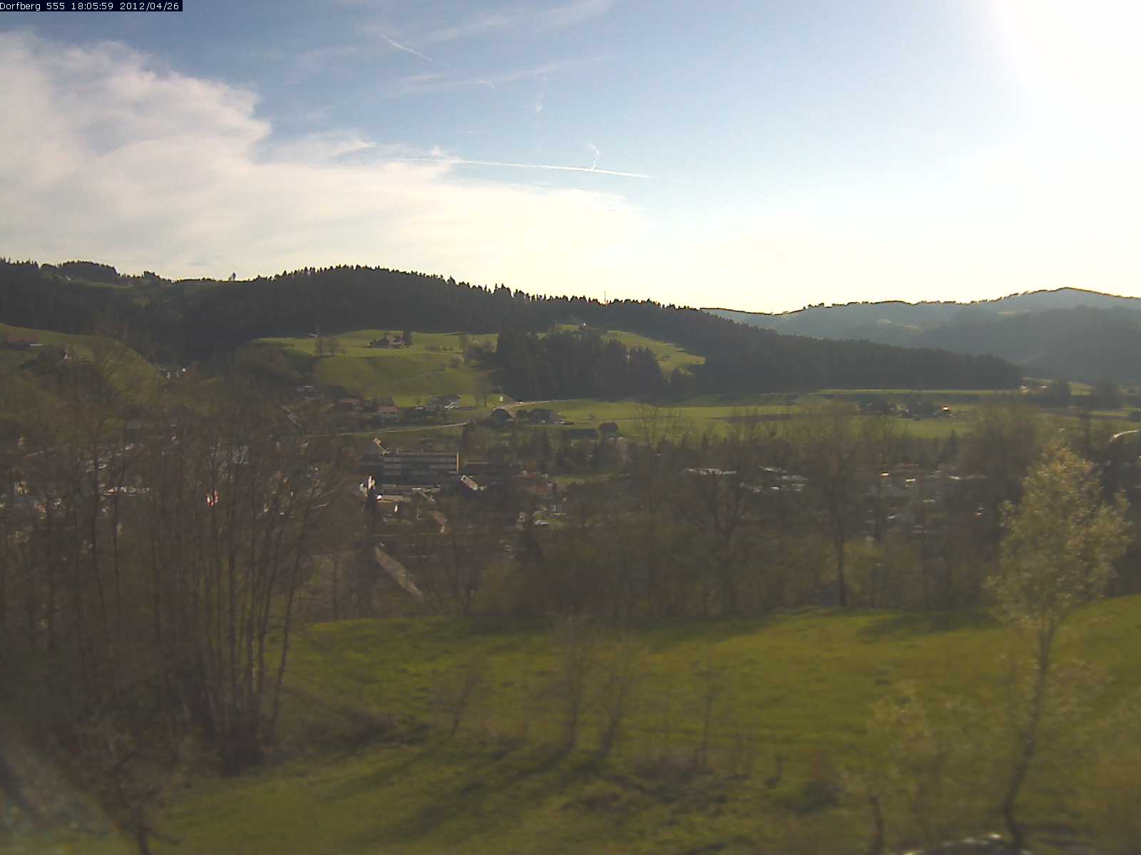 Webcam-Bild: Aussicht vom Dorfberg in Langnau 20120426-180600
