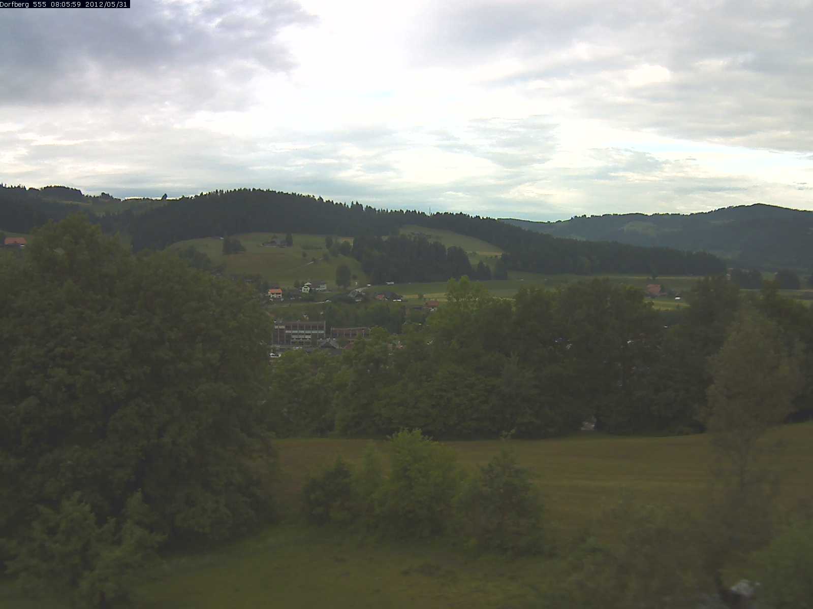 Webcam-Bild: Aussicht vom Dorfberg in Langnau 20120531-080600