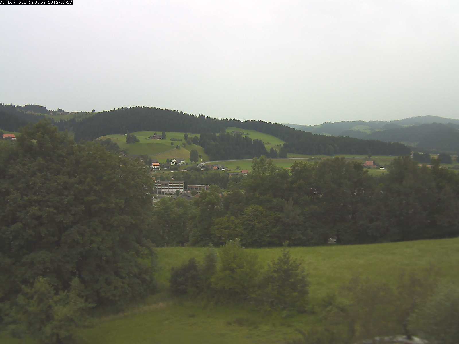 Webcam-Bild: Aussicht vom Dorfberg in Langnau 20120713-180600