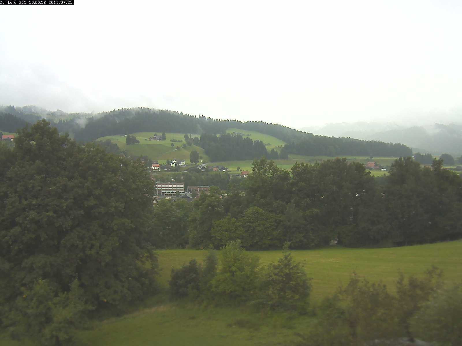Webcam-Bild: Aussicht vom Dorfberg in Langnau 20120721-100600