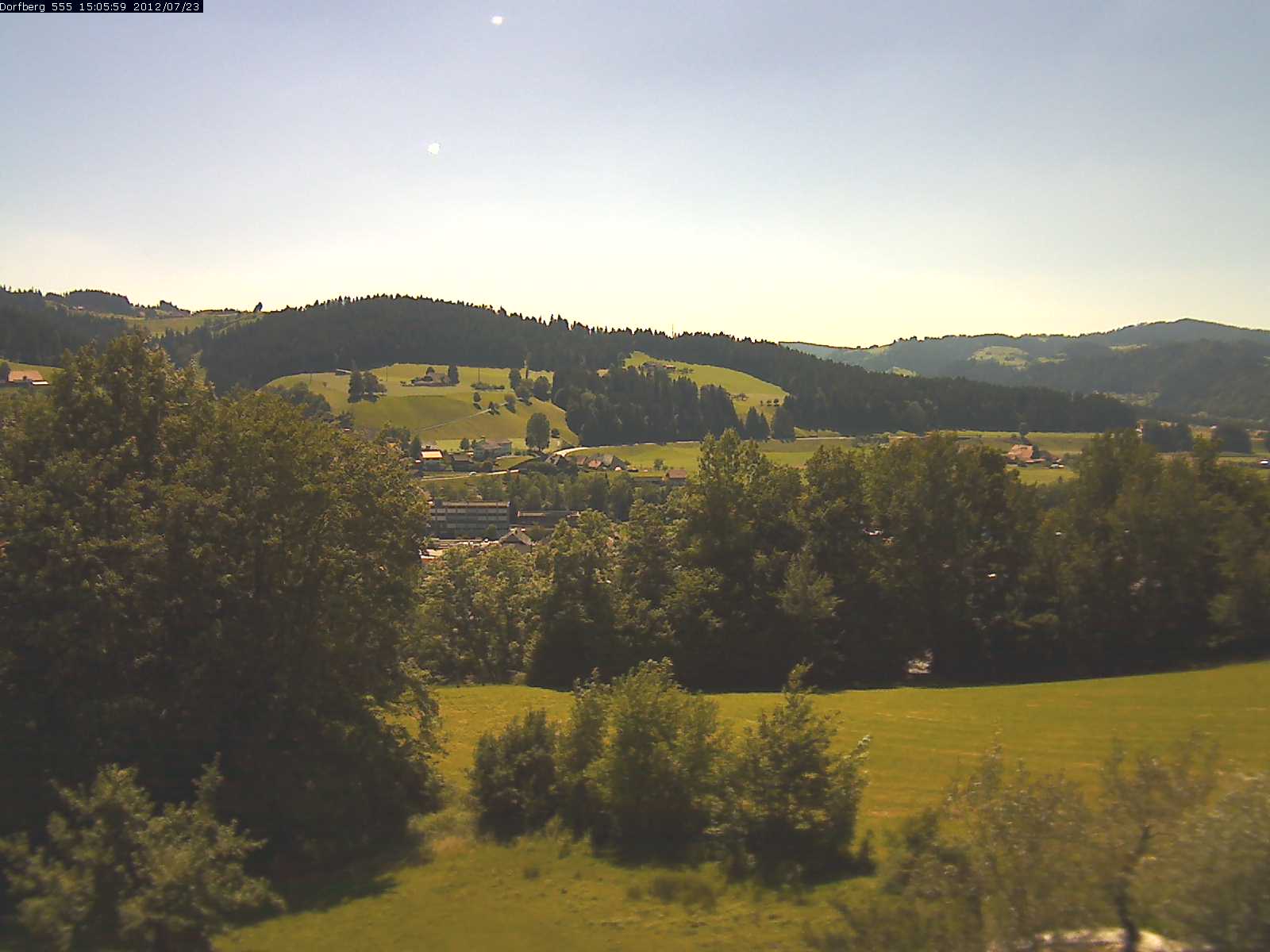 Webcam-Bild: Aussicht vom Dorfberg in Langnau 20120723-150600