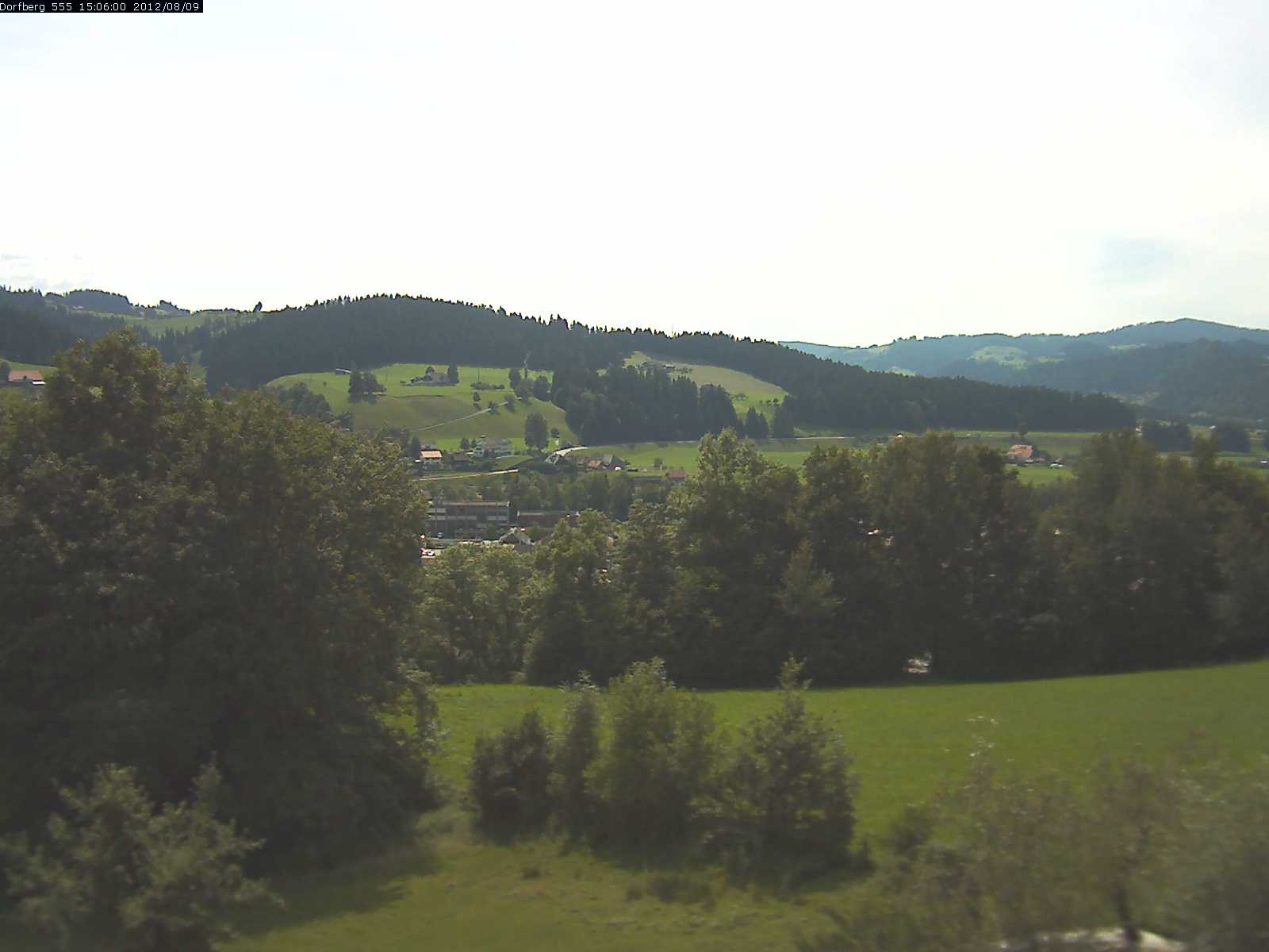 Webcam-Bild: Aussicht vom Dorfberg in Langnau 20120809-150600