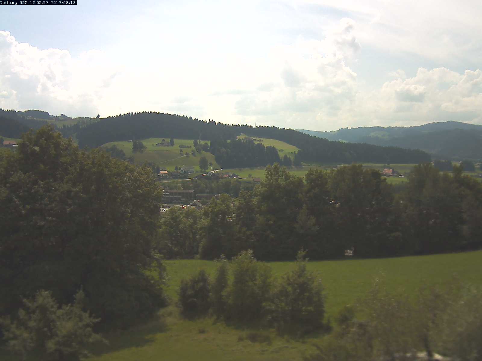 Webcam-Bild: Aussicht vom Dorfberg in Langnau 20120813-150600