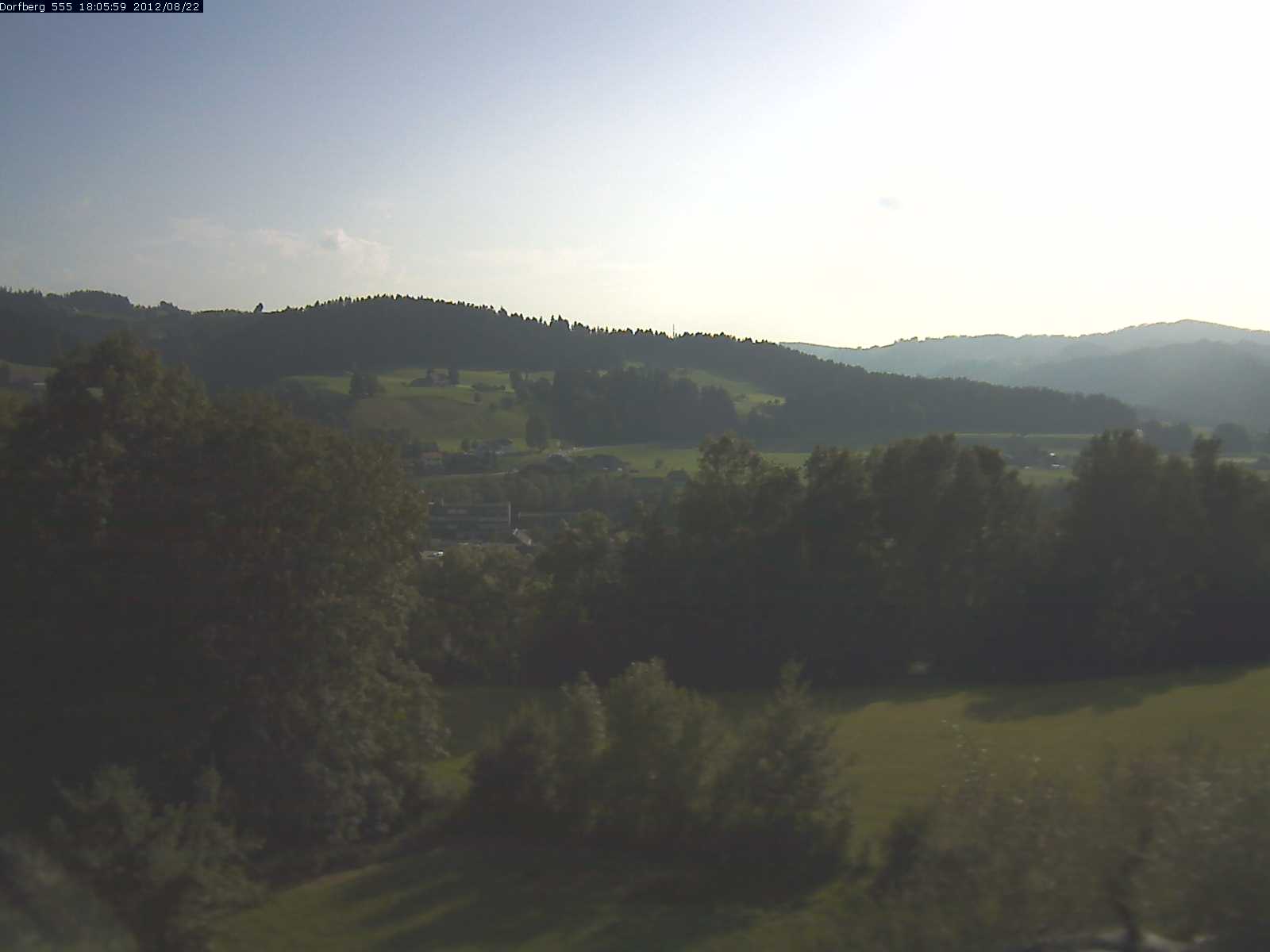 Webcam-Bild: Aussicht vom Dorfberg in Langnau 20120822-180600