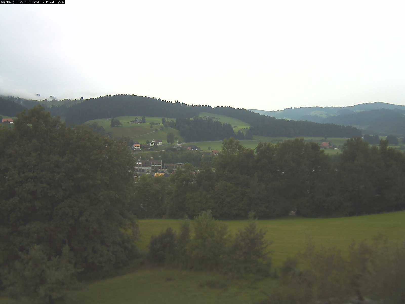 Webcam-Bild: Aussicht vom Dorfberg in Langnau 20120824-100600