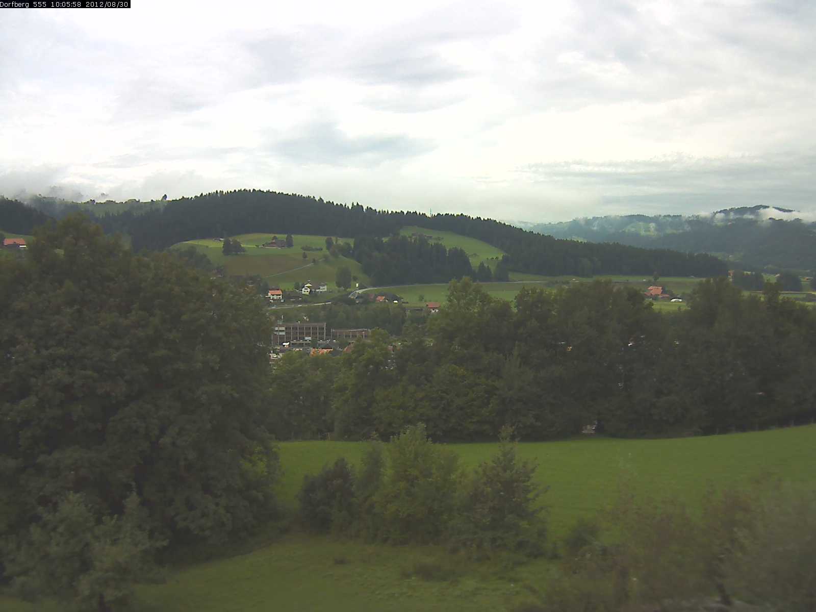 Webcam-Bild: Aussicht vom Dorfberg in Langnau 20120830-100600