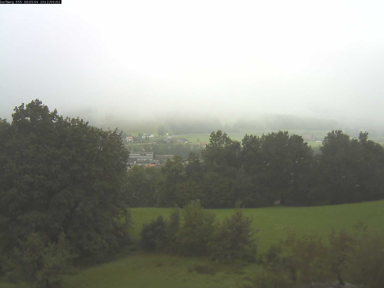 Webcam-Bild: Aussicht vom Dorfberg in Langnau 20120902-080600