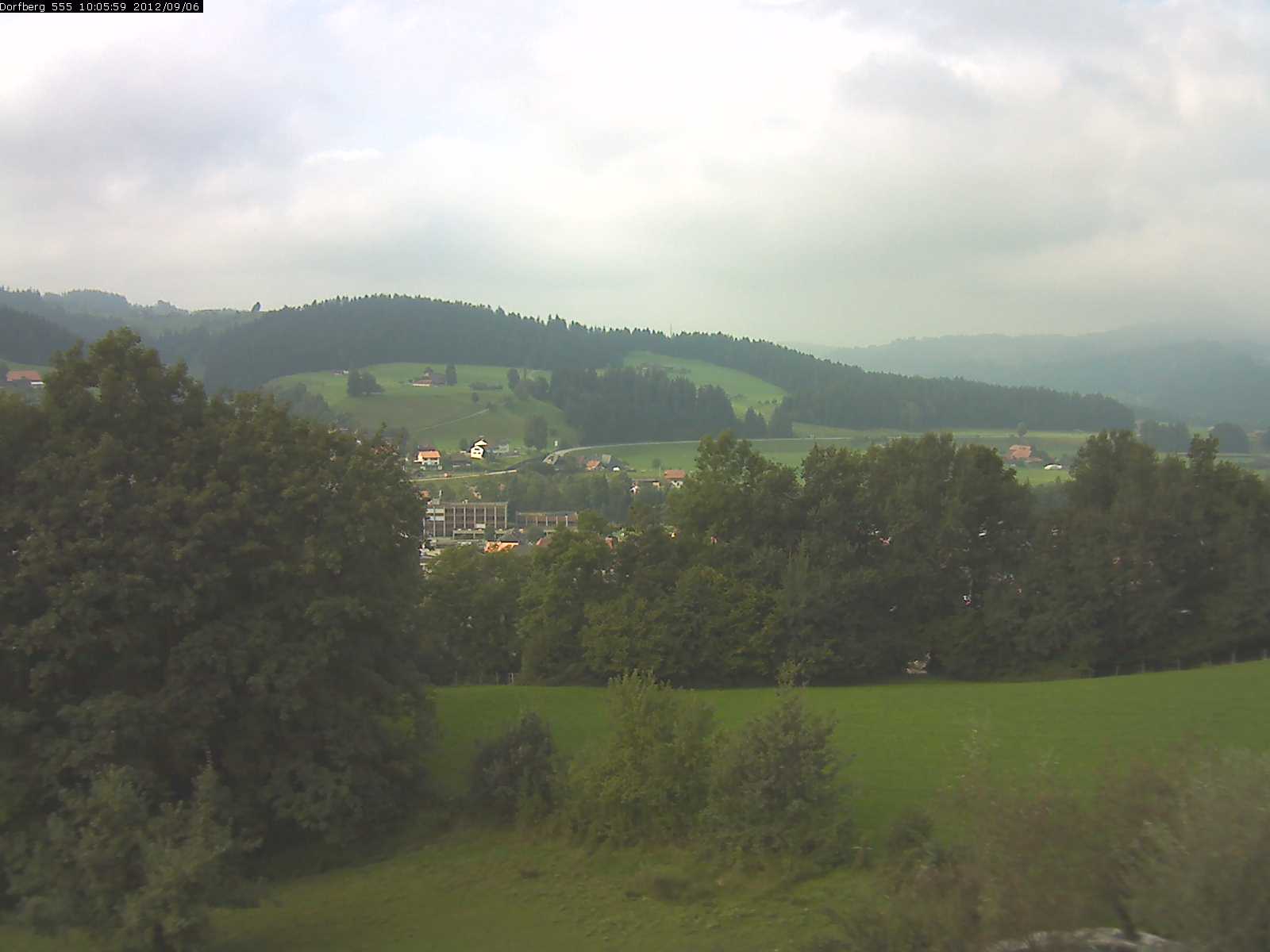 Webcam-Bild: Aussicht vom Dorfberg in Langnau 20120906-100600