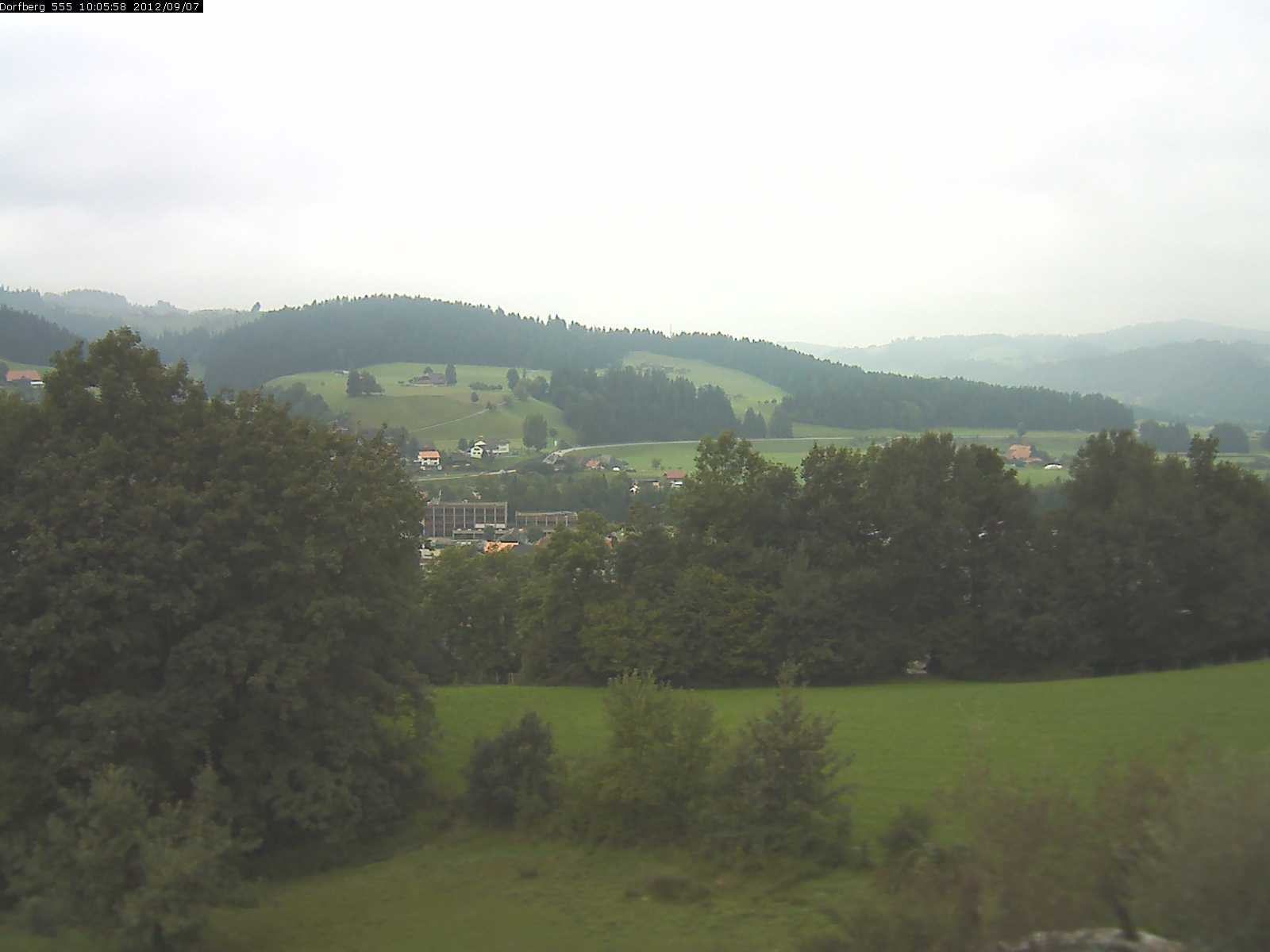 Webcam-Bild: Aussicht vom Dorfberg in Langnau 20120907-100600