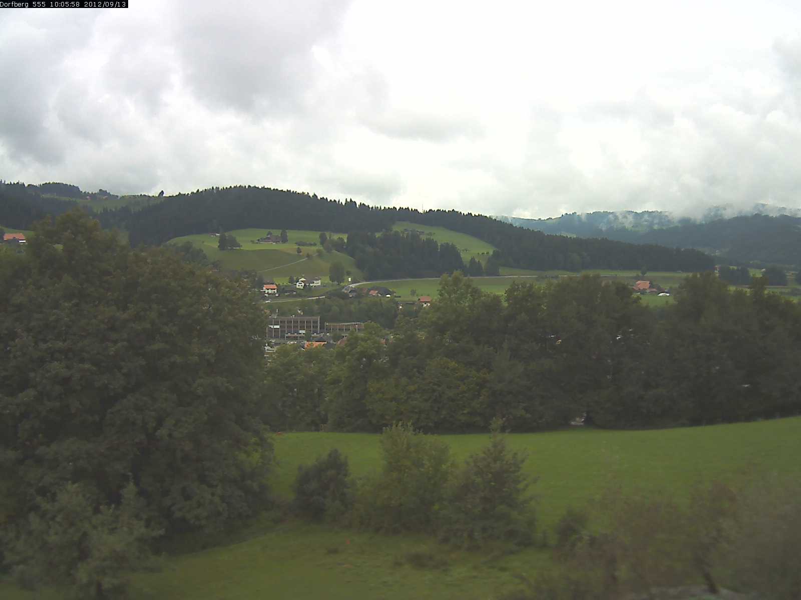 Webcam-Bild: Aussicht vom Dorfberg in Langnau 20120913-100600