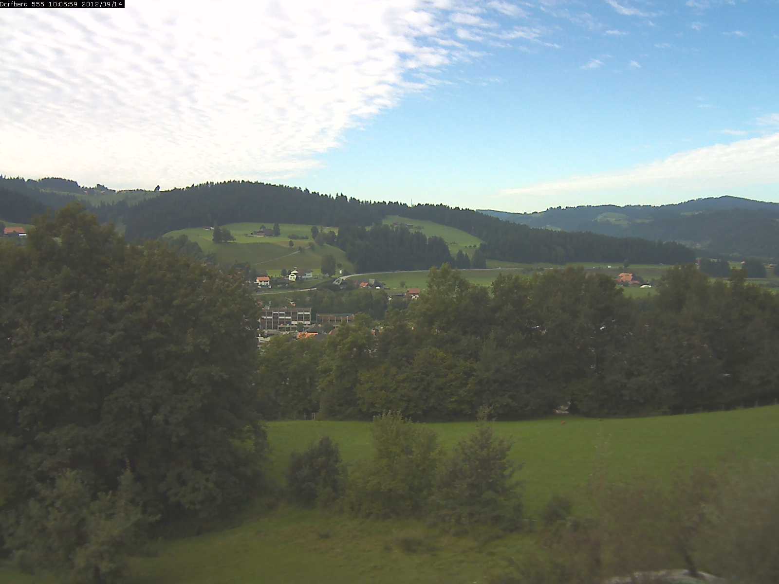 Webcam-Bild: Aussicht vom Dorfberg in Langnau 20120914-100600