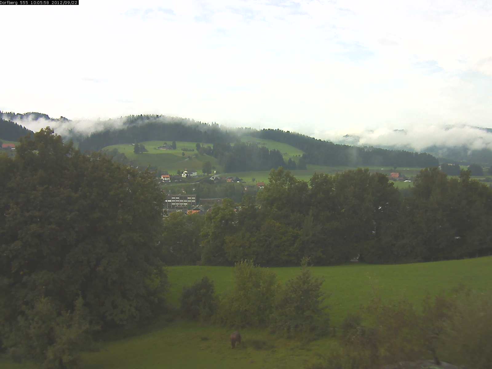 Webcam-Bild: Aussicht vom Dorfberg in Langnau 20120922-100600