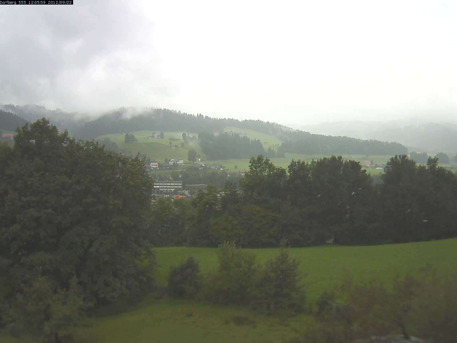 Webcam-Bild: Aussicht vom Dorfberg in Langnau 20120922-120600