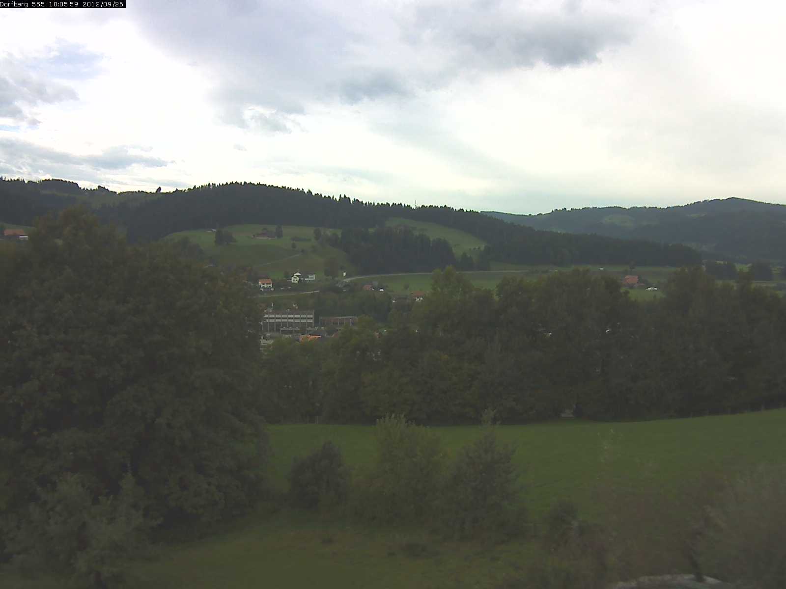 Webcam-Bild: Aussicht vom Dorfberg in Langnau 20120926-100600