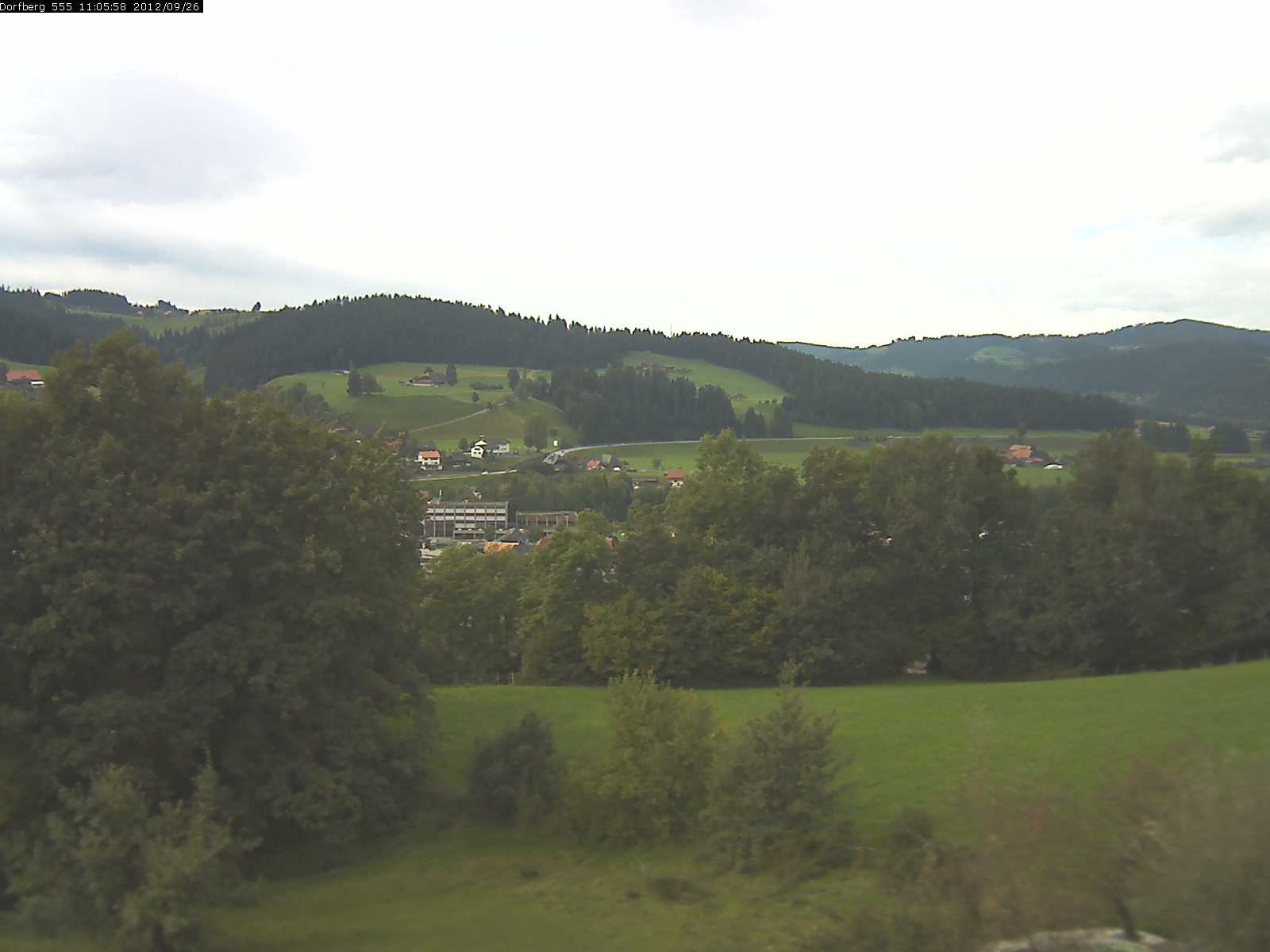 Webcam-Bild: Aussicht vom Dorfberg in Langnau 20120926-110600