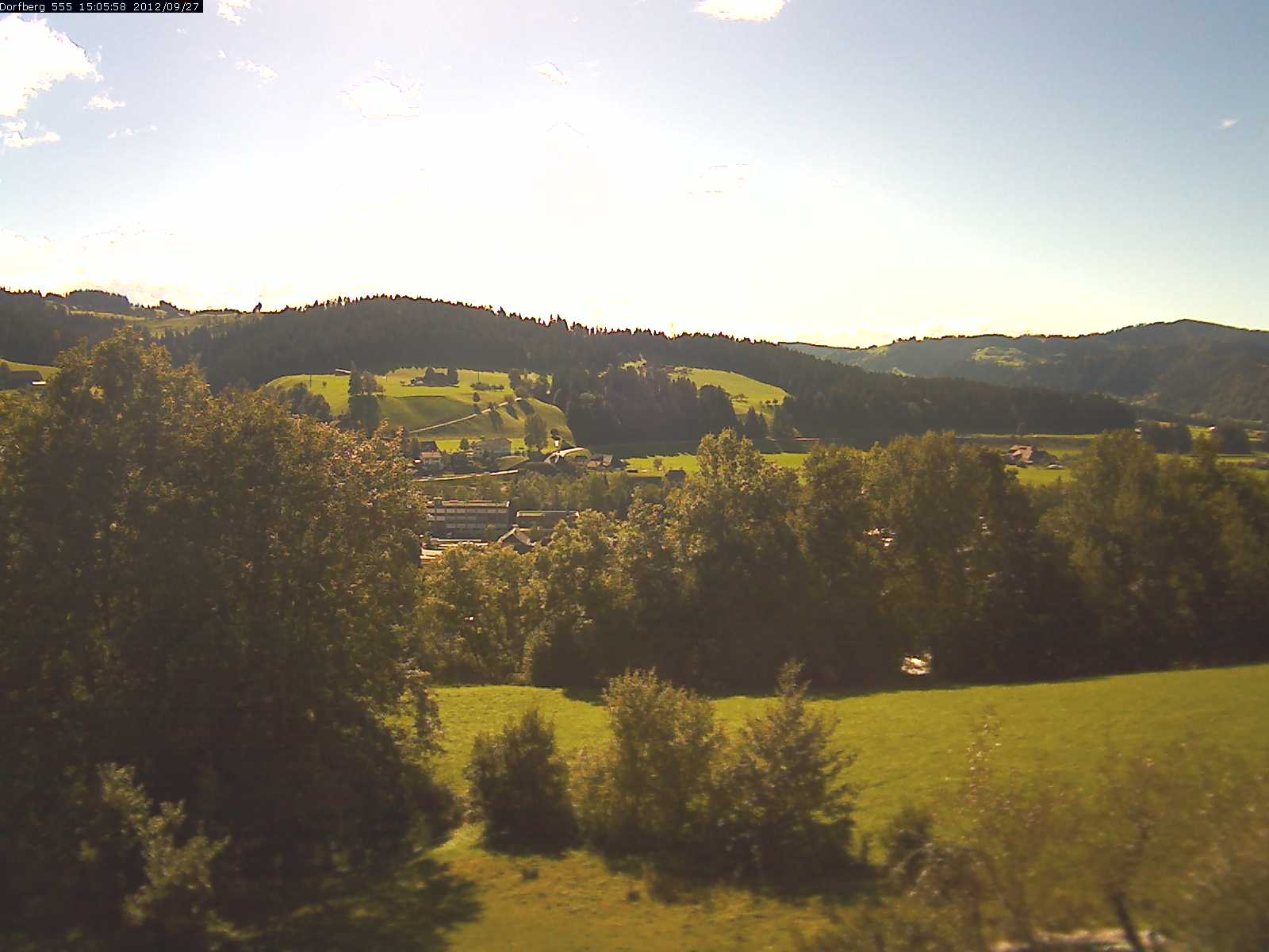 Webcam-Bild: Aussicht vom Dorfberg in Langnau 20120927-150600