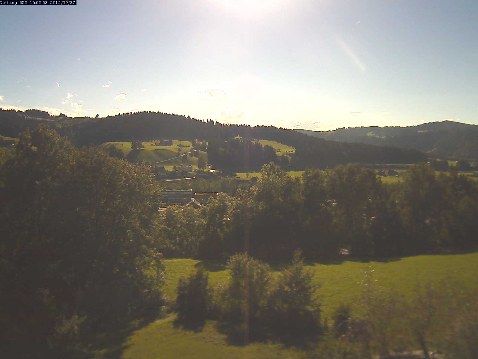 Webcam-Bild: Aussicht vom Dorfberg in Langnau 20120927-160600