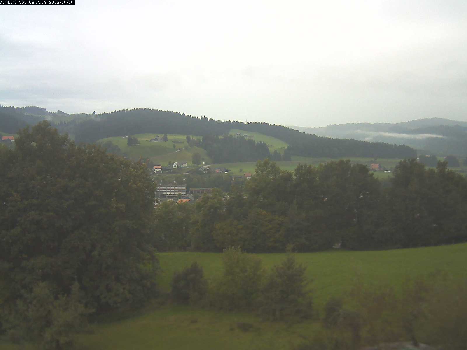 Webcam-Bild: Aussicht vom Dorfberg in Langnau 20120929-080600