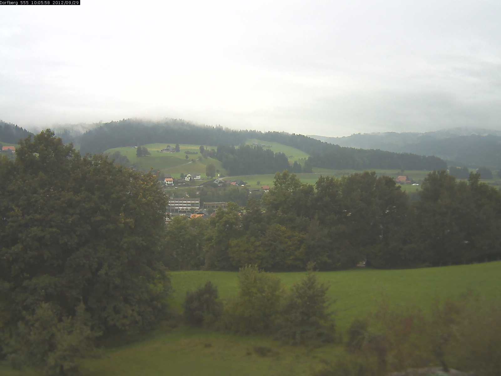Webcam-Bild: Aussicht vom Dorfberg in Langnau 20120929-100600