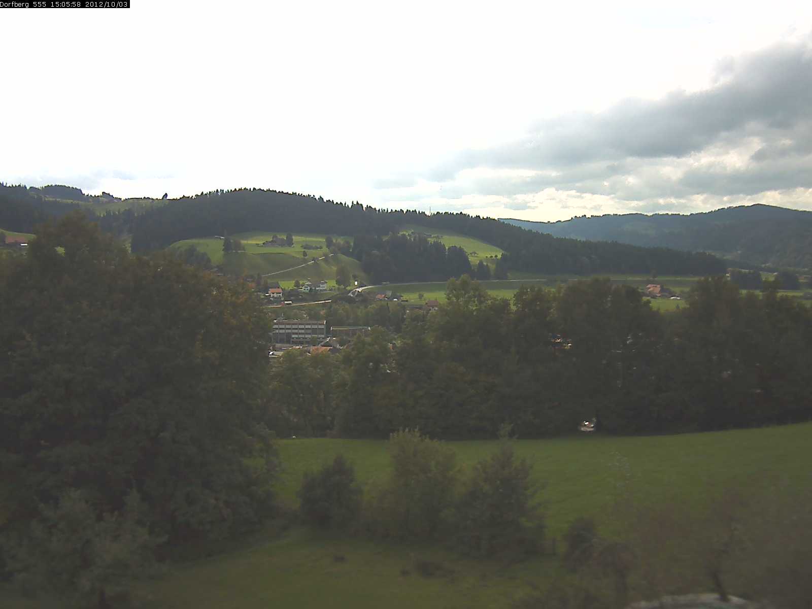Webcam-Bild: Aussicht vom Dorfberg in Langnau 20121003-150600