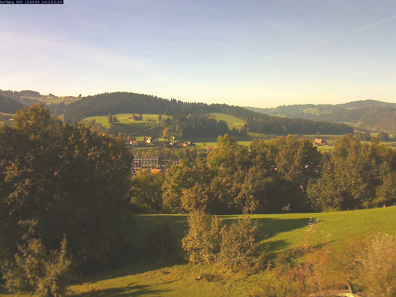 Webcam-Bild: Aussicht vom Dorfberg in Langnau 20121005-100600
