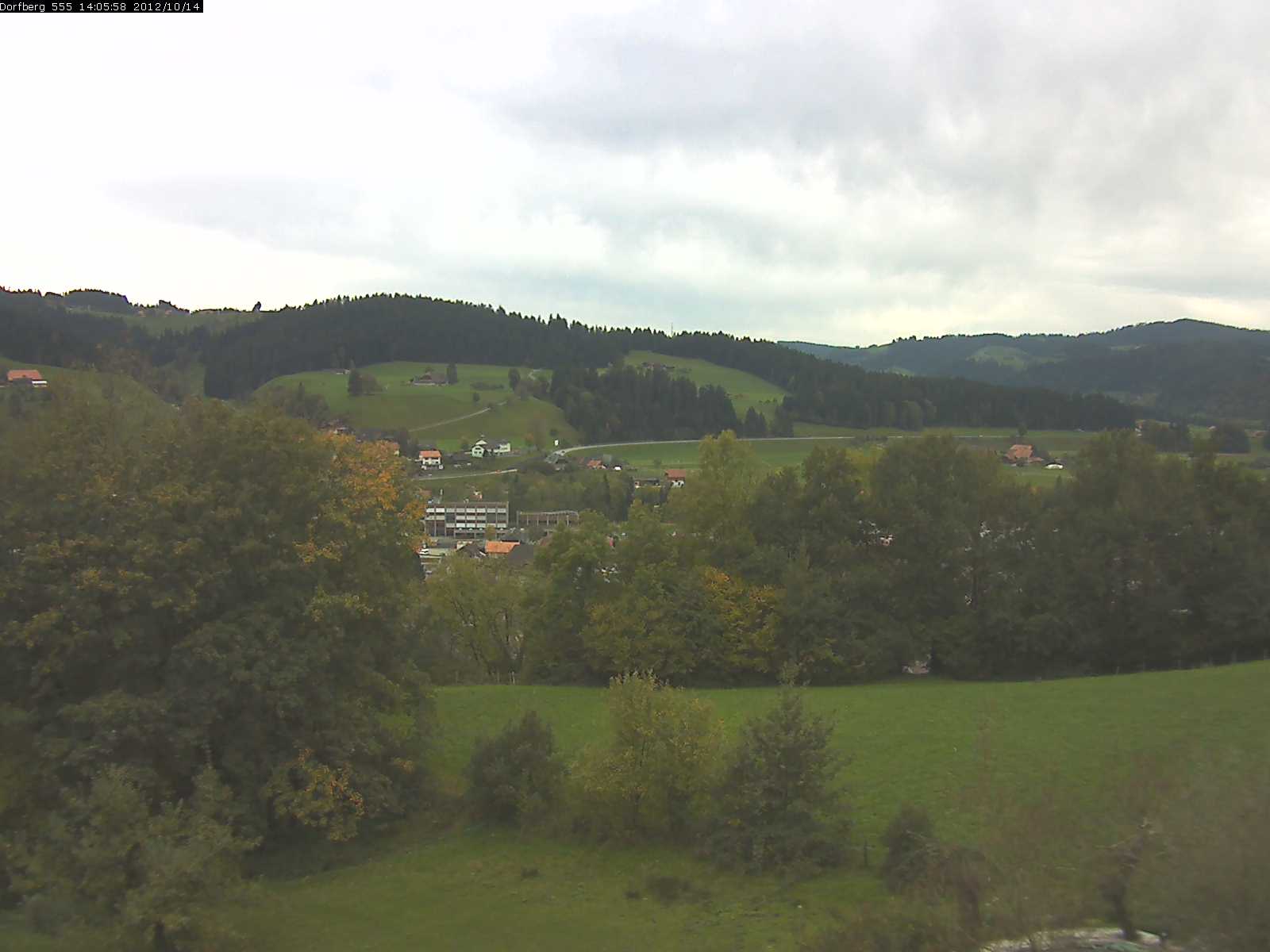 Webcam-Bild: Aussicht vom Dorfberg in Langnau 20121014-140600