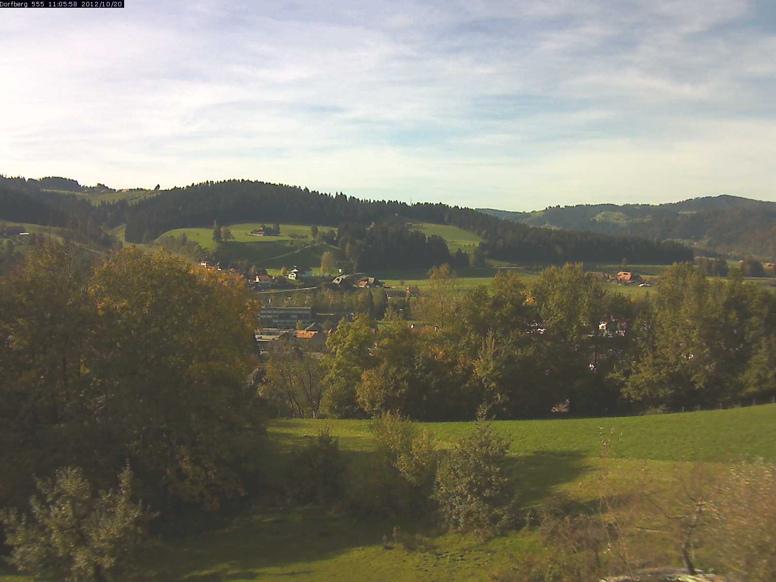 Webcam-Bild: Aussicht vom Dorfberg in Langnau 20121020-110600