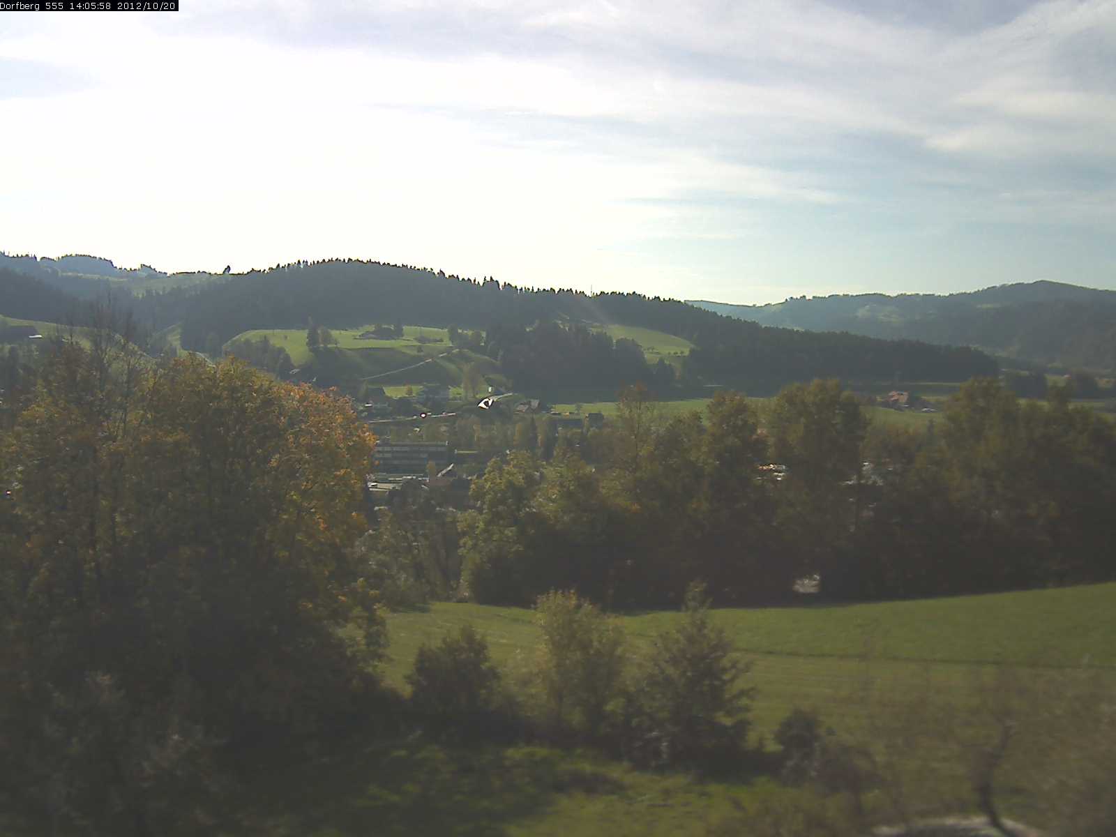 Webcam-Bild: Aussicht vom Dorfberg in Langnau 20121020-140600