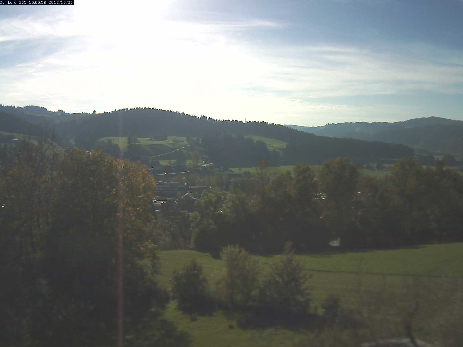 Webcam-Bild: Aussicht vom Dorfberg in Langnau 20121020-150600