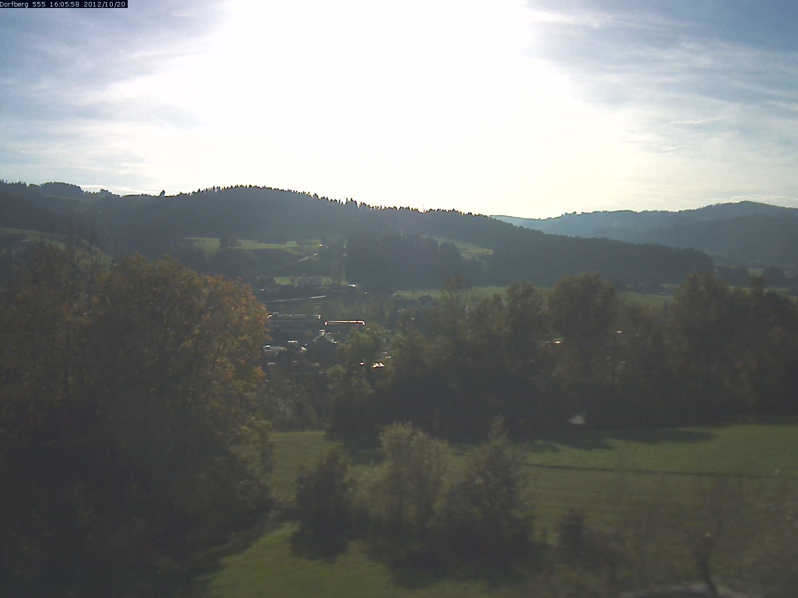 Webcam-Bild: Aussicht vom Dorfberg in Langnau 20121020-160600