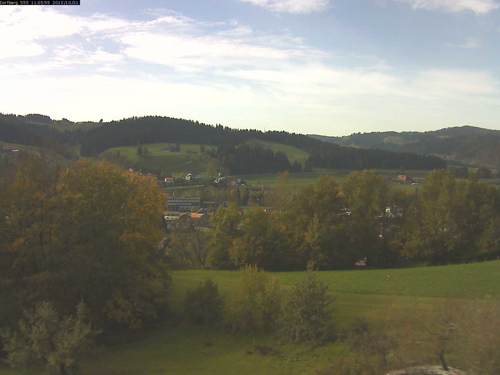 Webcam-Bild: Aussicht vom Dorfberg in Langnau 20121021-110600