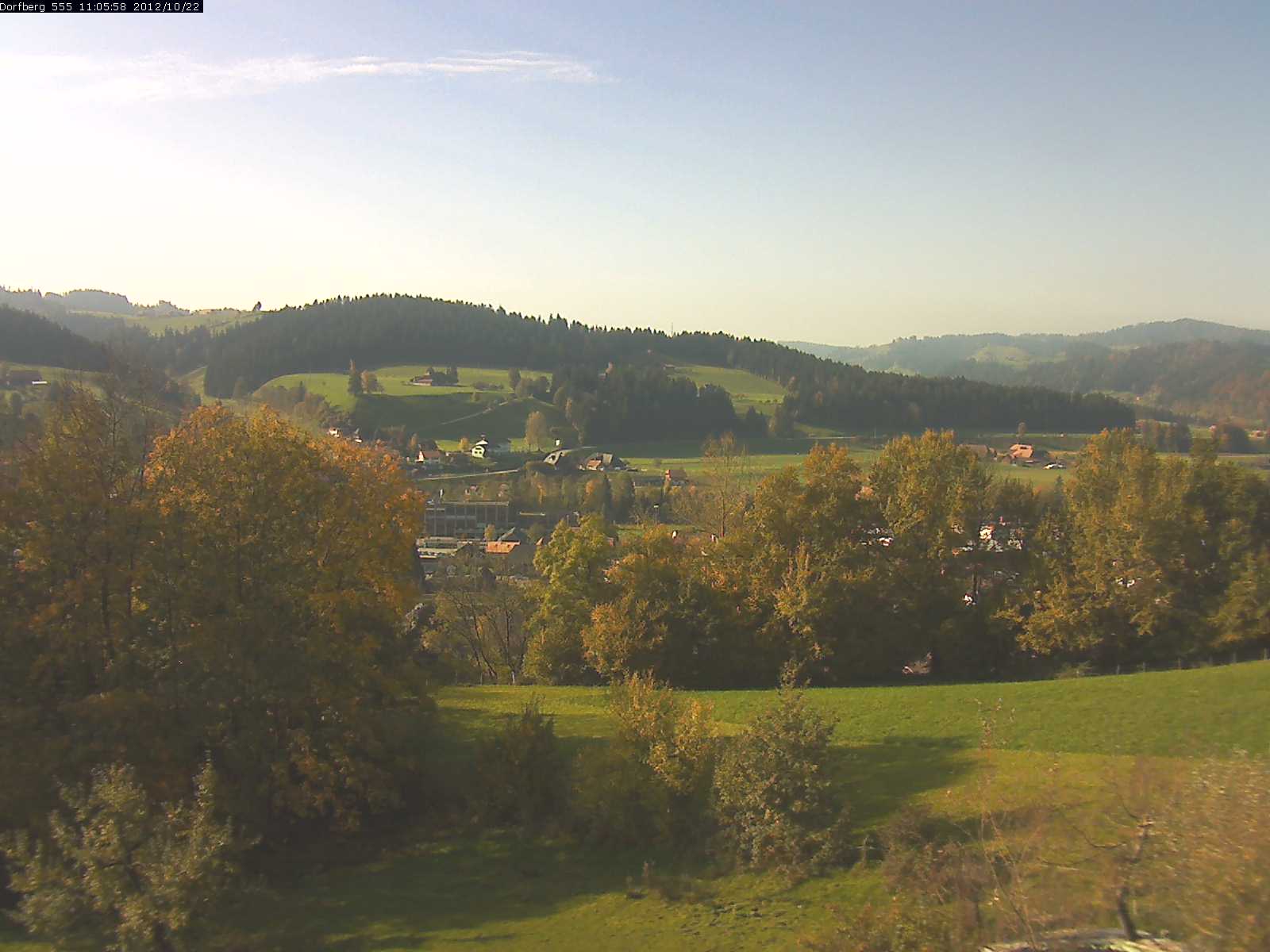 Webcam-Bild: Aussicht vom Dorfberg in Langnau 20121022-110600