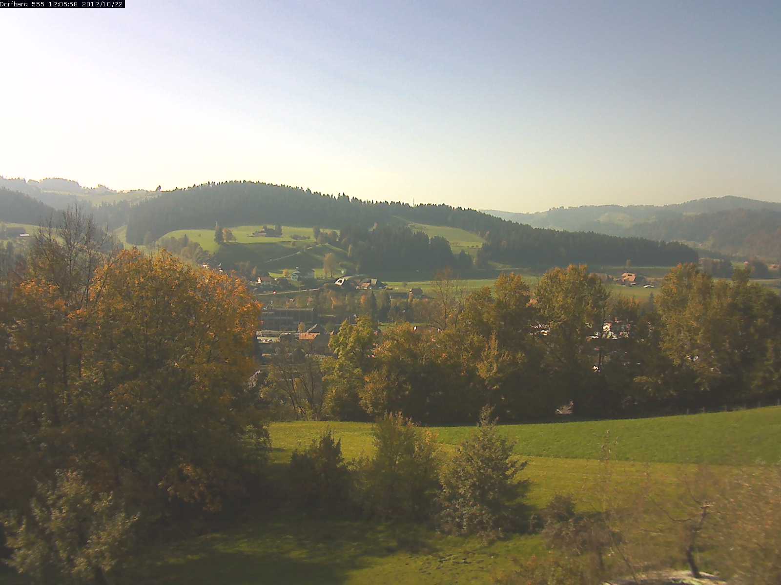 Webcam-Bild: Aussicht vom Dorfberg in Langnau 20121022-120600