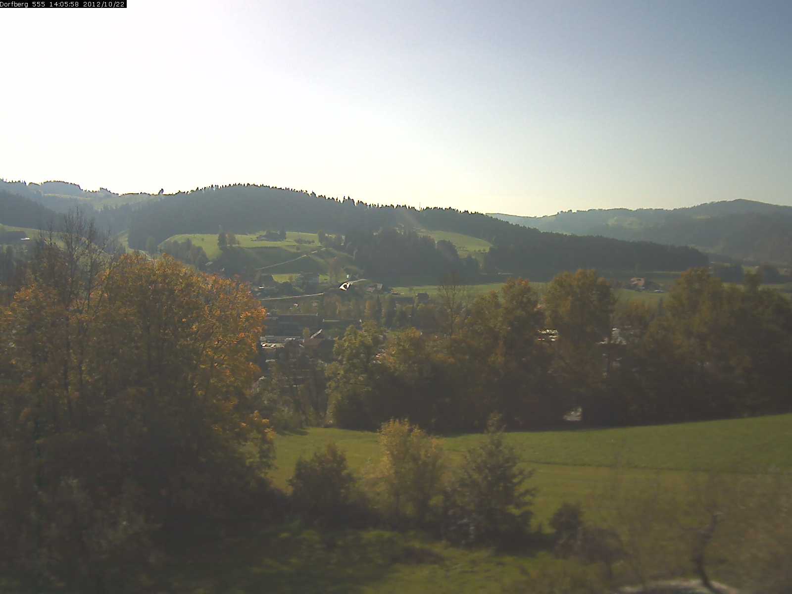 Webcam-Bild: Aussicht vom Dorfberg in Langnau 20121022-140600