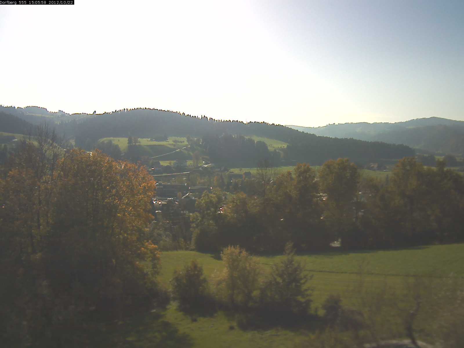 Webcam-Bild: Aussicht vom Dorfberg in Langnau 20121022-150600