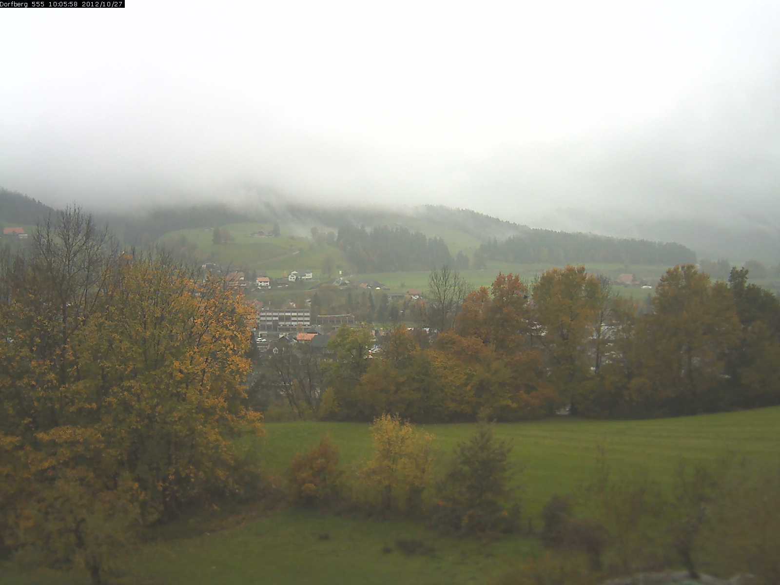 Webcam-Bild: Aussicht vom Dorfberg in Langnau 20121027-100600