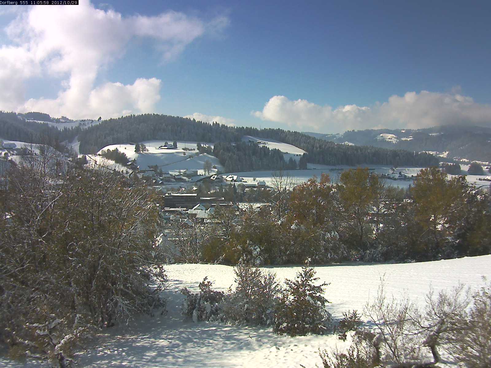 Webcam-Bild: Aussicht vom Dorfberg in Langnau 20121029-110600