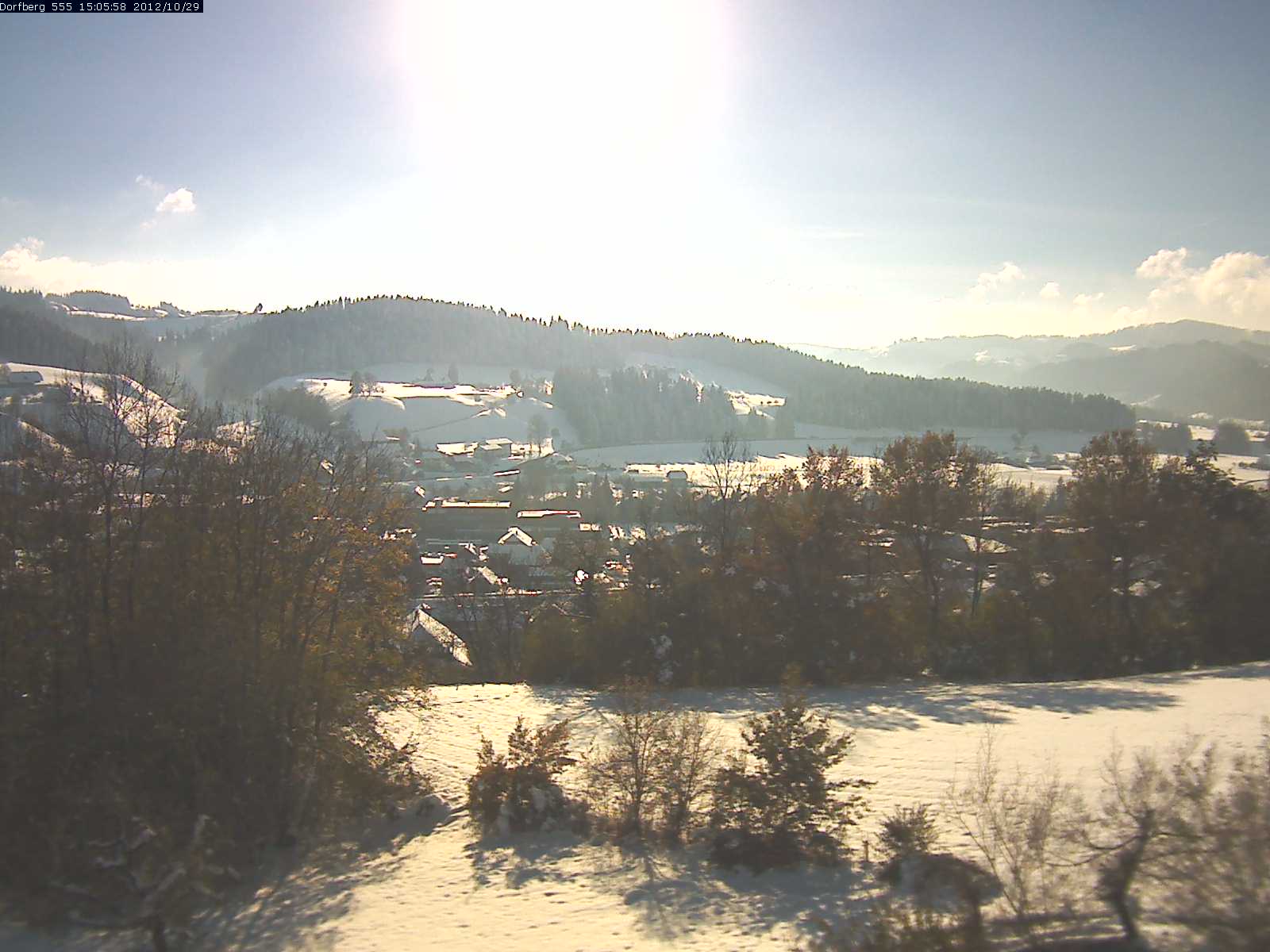 Webcam-Bild: Aussicht vom Dorfberg in Langnau 20121029-150600