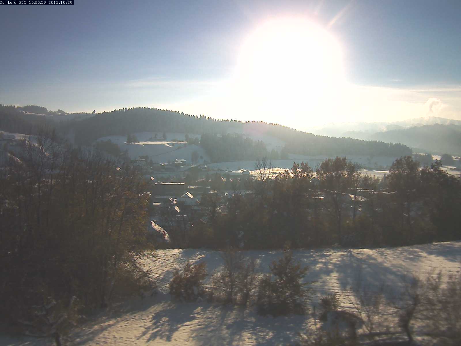 Webcam-Bild: Aussicht vom Dorfberg in Langnau 20121029-160600
