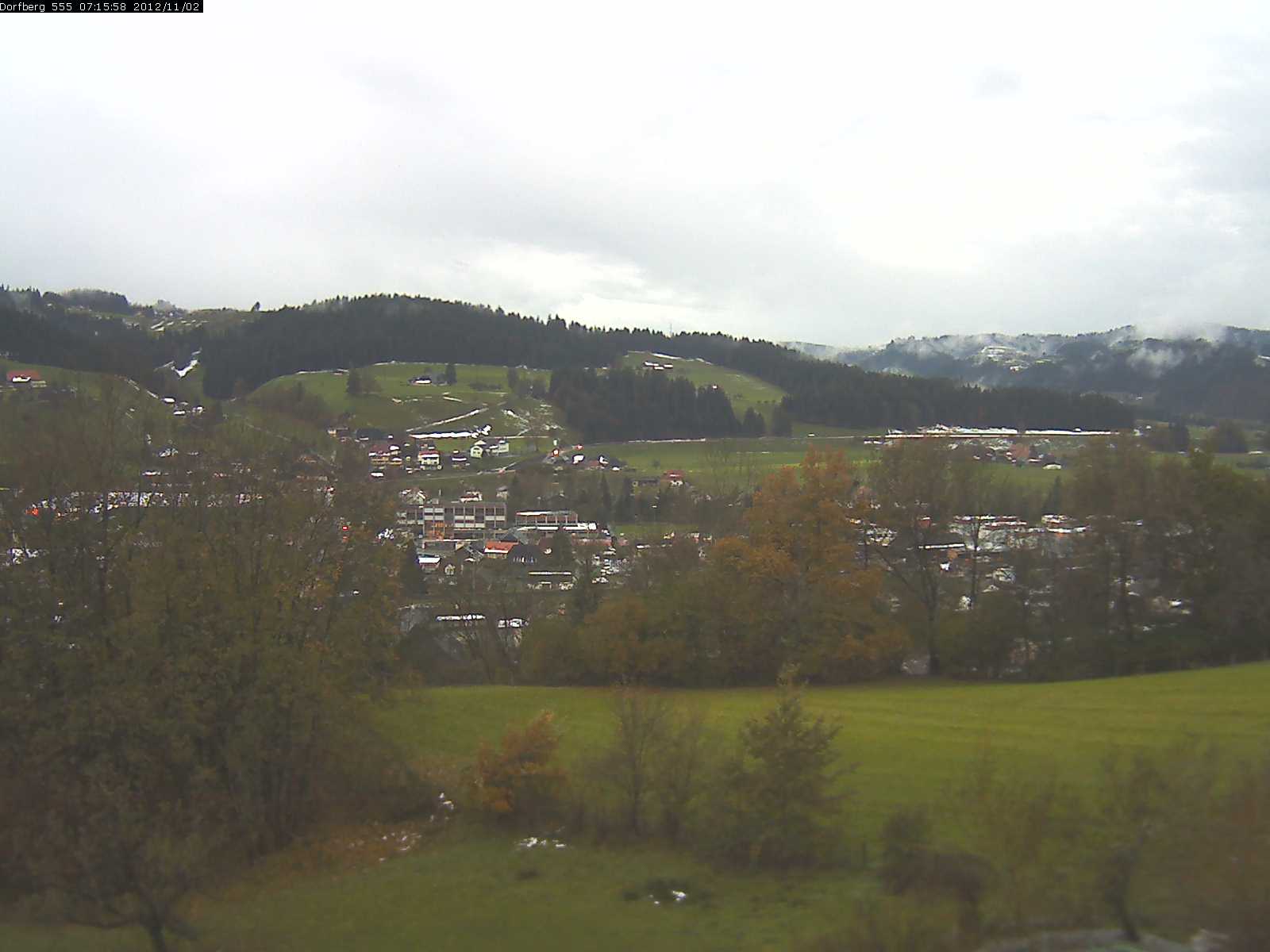 Webcam-Bild: Aussicht vom Dorfberg in Langnau 20121102-071600